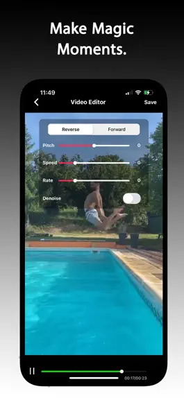 Game screenshot Reverse Video Editor - Funny apk