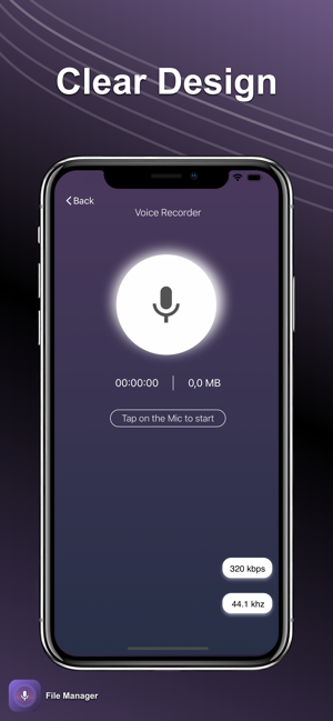 Voice Recorder - Captură de ecran PRO