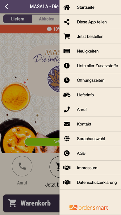 MASALA - Die indische Küche Screenshot