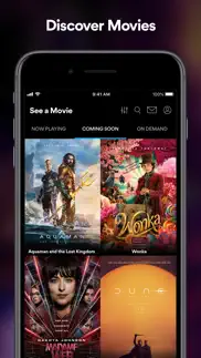 amc theatres: movies & more iphone screenshot 1