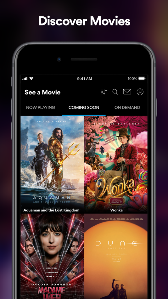 AMC Theatres: Movies & More - 7.0.73 - (iOS)