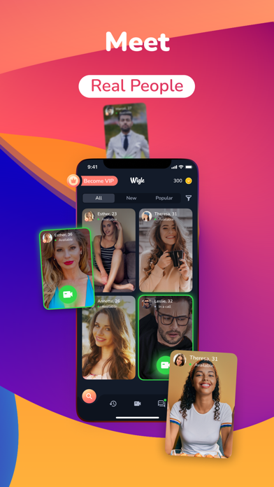 Video Chat with Girls - Wigle Screenshot