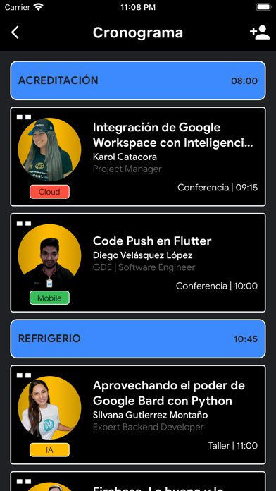 GDG Sucre Screenshot