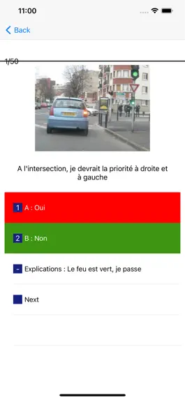 Game screenshot Examen du permis de conduire mod apk