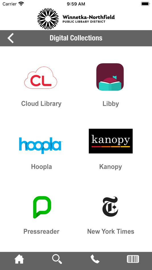 #5. Winnetka-Northfield Public Lib (iOS) 由: Winnetka-Northfield Public Library District