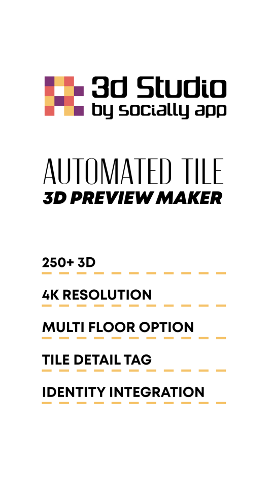 #2. 3d Studio : by socially app (iOS) Podle: ketan barasara