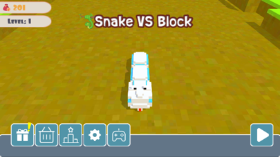 The Snake vs Block Screenshot