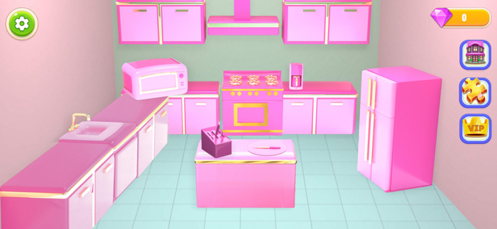 Doll House 3D Dress Up Games