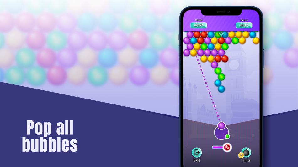 #2. Bubble Shooter Pop Multiplayer (iOS) By: PrizePool Studios