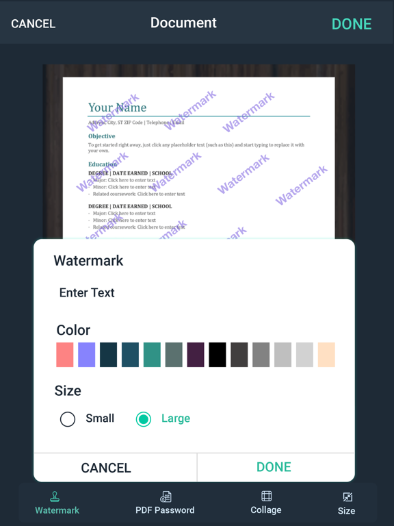 Screenshot #6 pour scan document