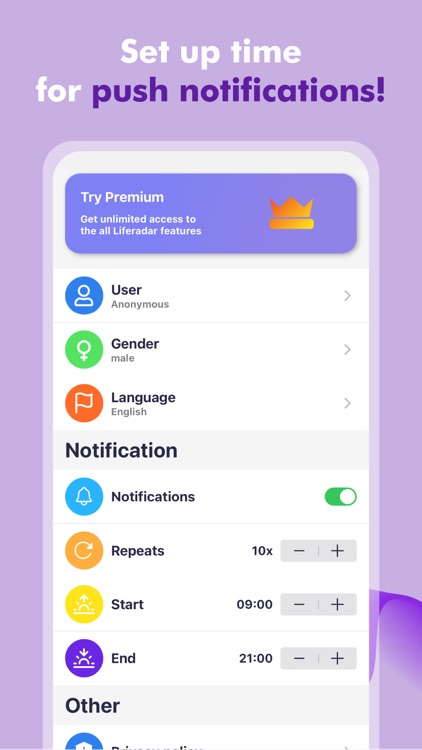 Liferadar - Daily Affirmations screenshot-5