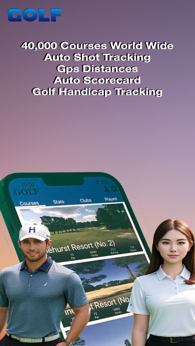 Golf GPS - Shot Tracking Screenshot