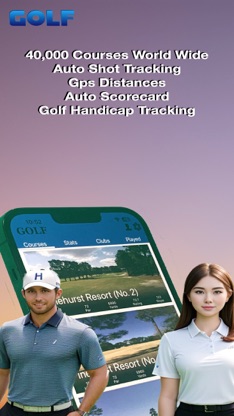 Golf Shot Tracker & GPS screenshot 1