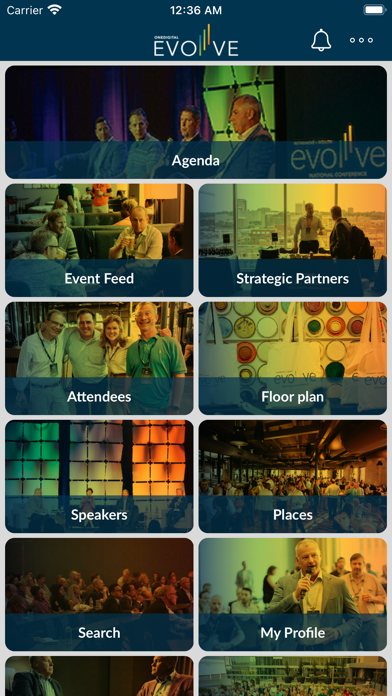 OneDigital EVOLVE Events Screenshot