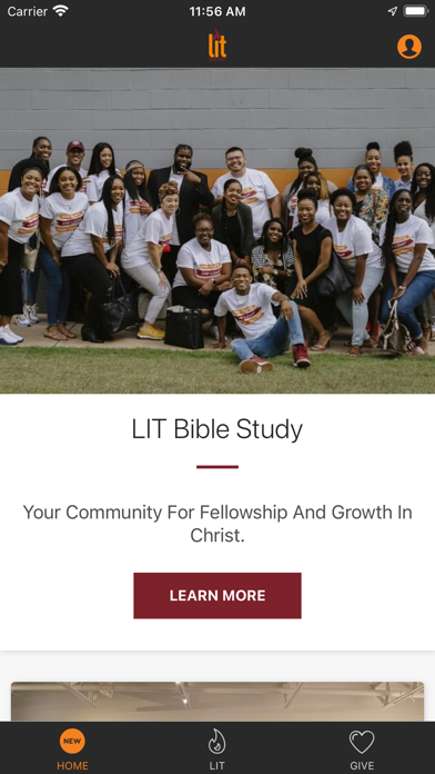 LIT Bible Study Screenshot