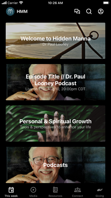 Hidden Manna Ministries Screenshot