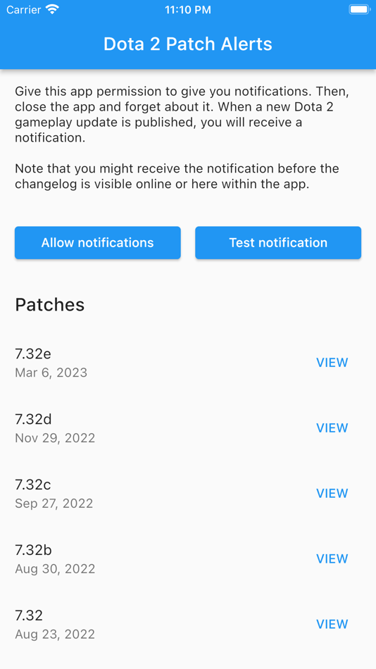 #1. Dota 2 Patch Alerts (iOS) 由: Miles Adamson