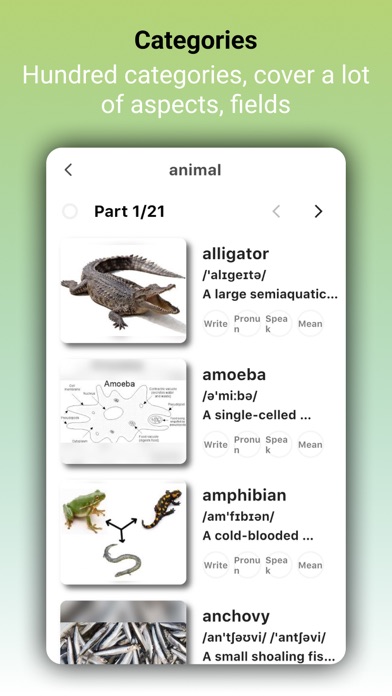 BeDict - Picture Dictionary Screenshot