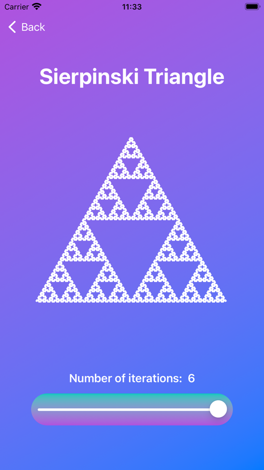 #4. Playing with Fractals (iOS) 由: Gabriel Leite