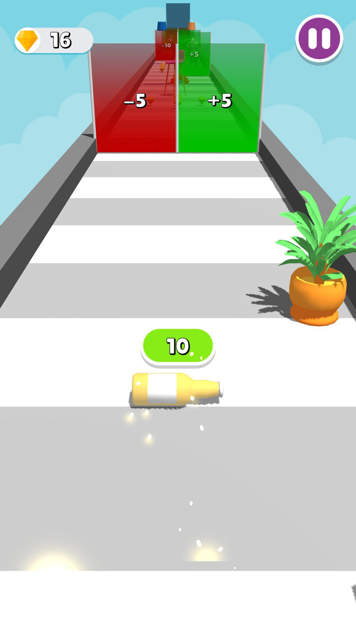 Break Bottle On Stair ASMR