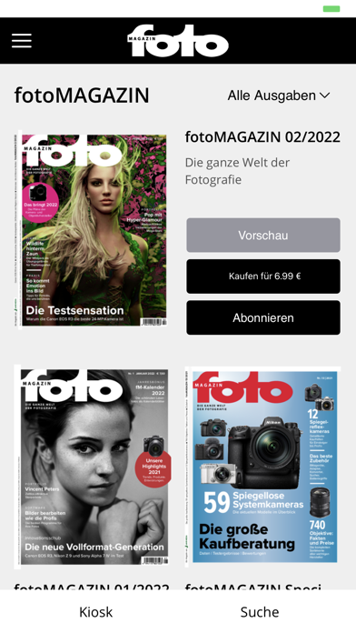 fotoMAGAZIN Screenshot