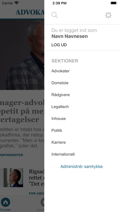 AdvokatWatch Screenshot