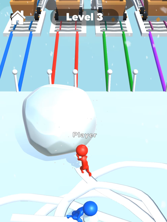 Snow Race: Snow Ball.IO screenshot 4