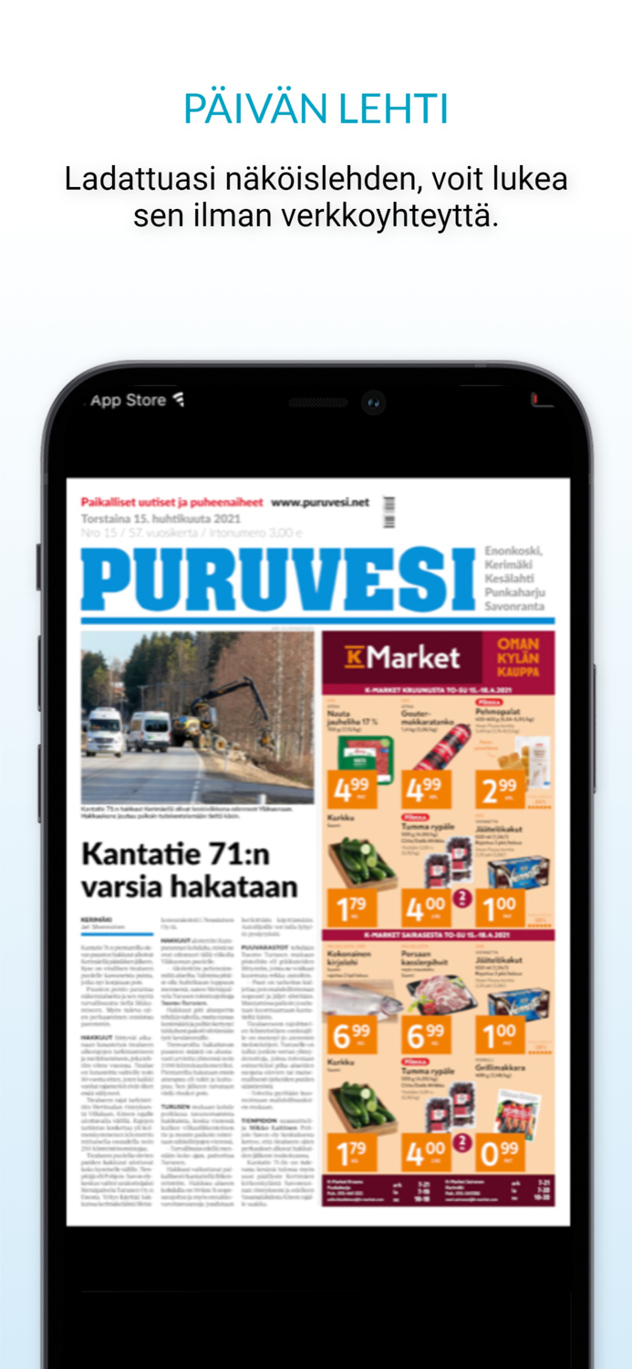 Puruvesi päivän lehti