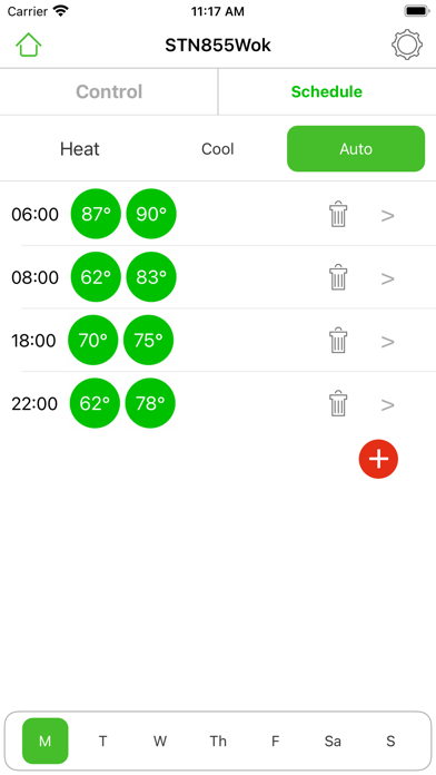 Robertshaw Thermostats Screenshot