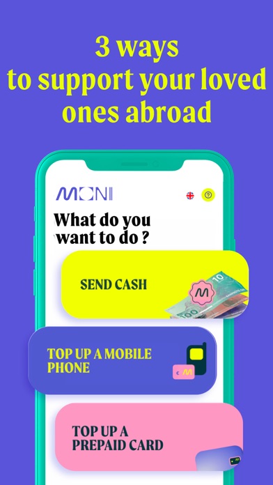 MONI | Mobile & Prepaid topups Screenshot