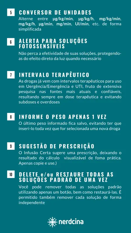 Infusão Certa screenshot 8 of 8