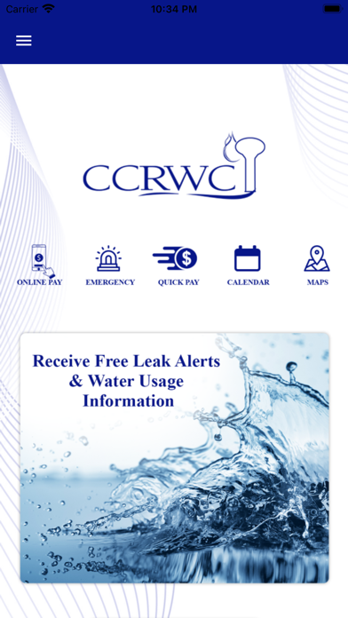 Screenshot #1 pour Chesterfield Co. Rural Water