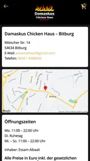 damaskus chicken haus bitburg iphone screenshot 4