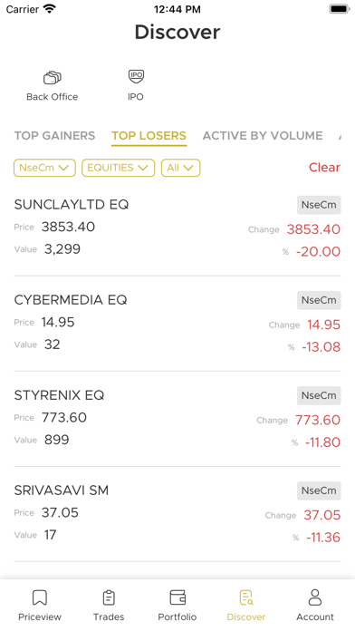 Arham Wealth Screenshot