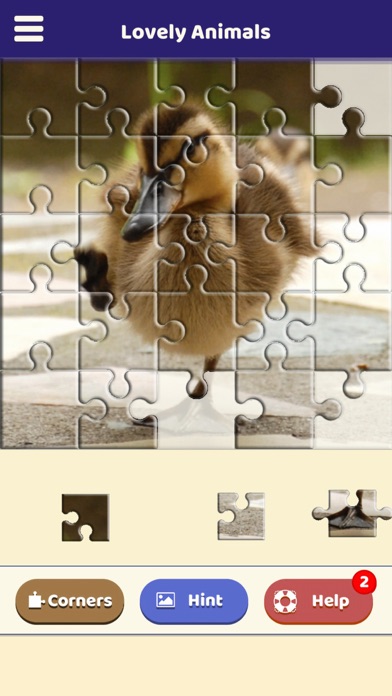 Lovely Animals Puzzle Screenshot