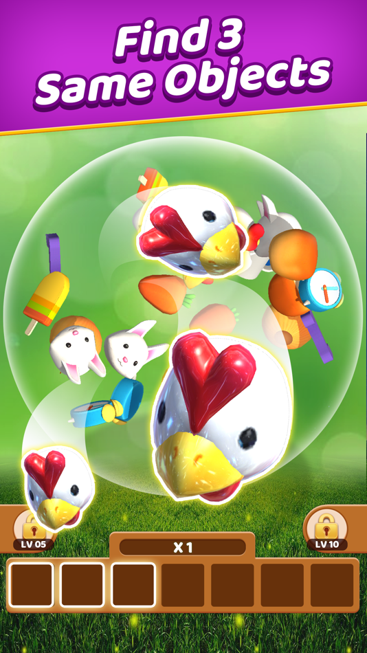 #1. Match 3D Bubble (iOS) 由: wenkui wang