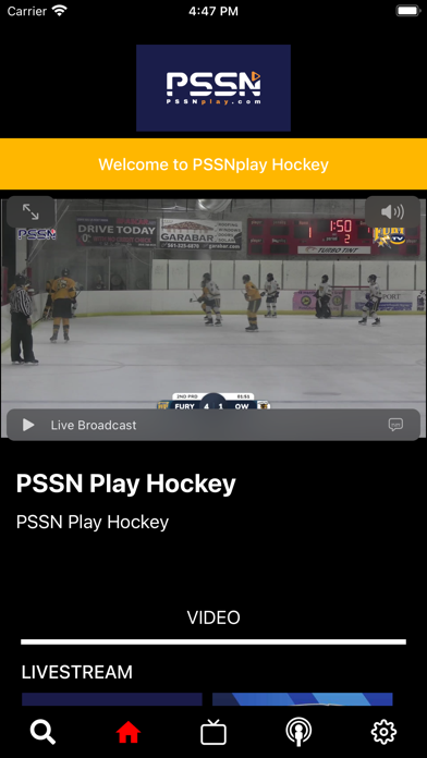 PSSN play Hockey Screenshot