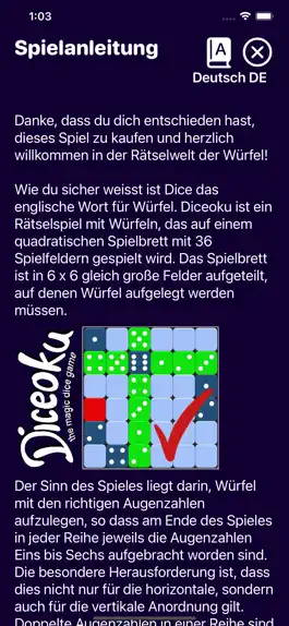 Game screenshot Diceoku apk