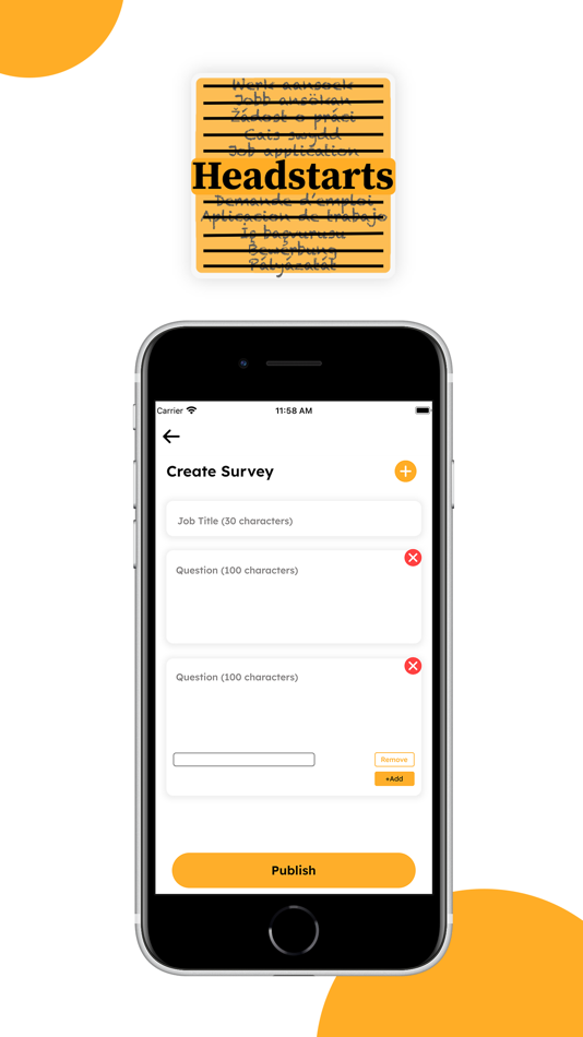 #4. Headstarts App (iOS) 由: Young Decade IT Software Solution LLP