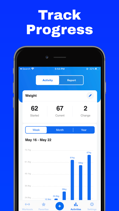 Fitness App - Home Workout Screenshot
