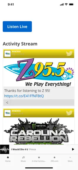 Game screenshot Z 95 (WIBZ FM) mod apk