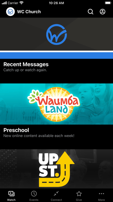 Woodstock City Church Screenshot