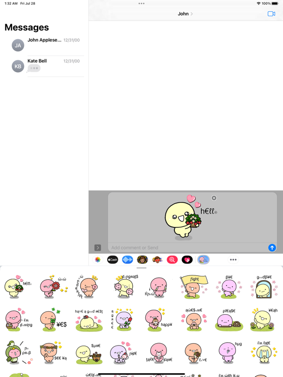 Screenshot #4 pour ChipChip Stickers Pack