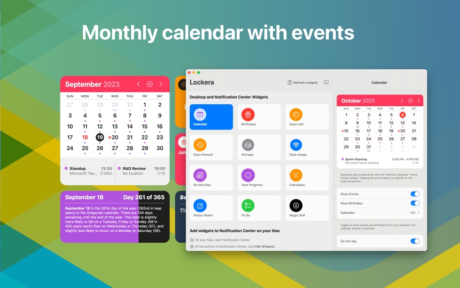 #2. Lockera Widgets (macOS) 由: ImageTasks Inc
