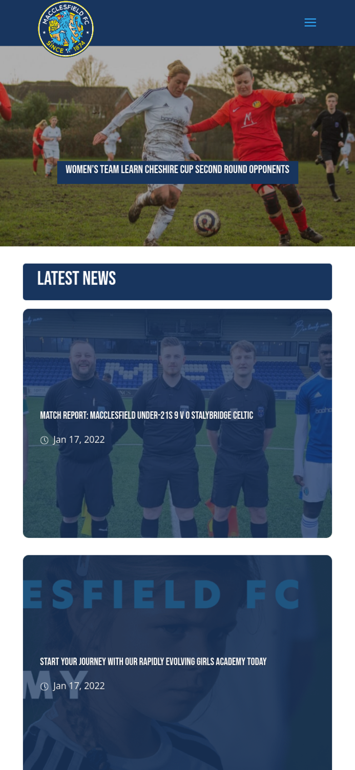 Macclesfield FC App