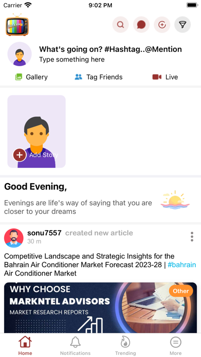 SparkTV.net Screenshot