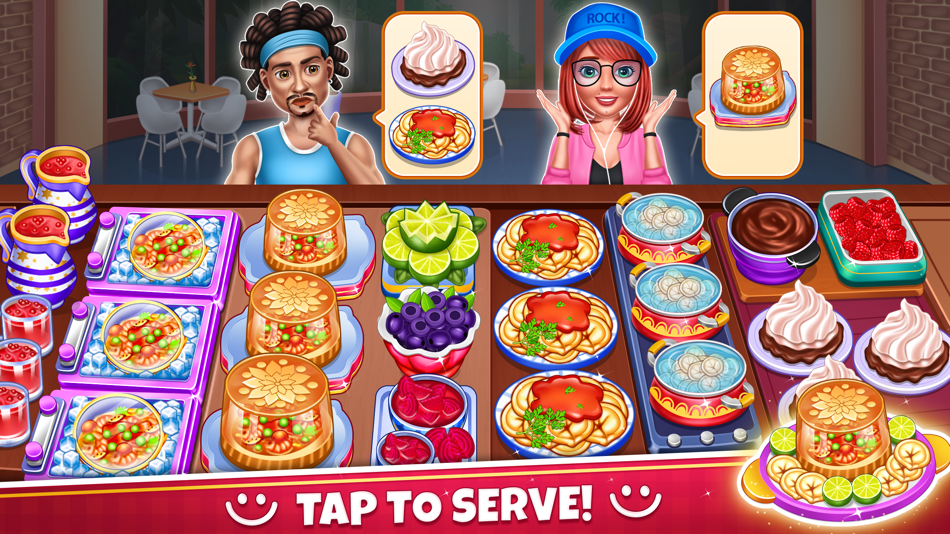 #3. Cooking Food Fever: Crazy Chef (iOS) 由: Bhavana Ponkiya