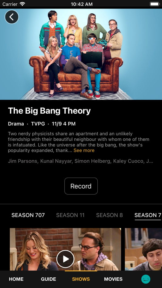 #5. bluepeak (iOS) 由: TiVo Platform Technologies LLC