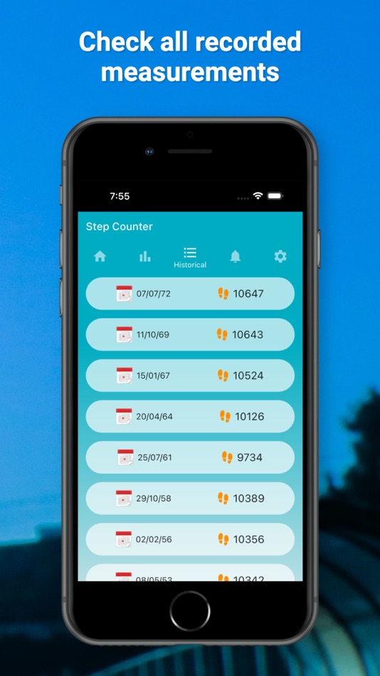 #7. Step Counter Pedometer (iOS) Podle: Enrique Villahermosa Juara