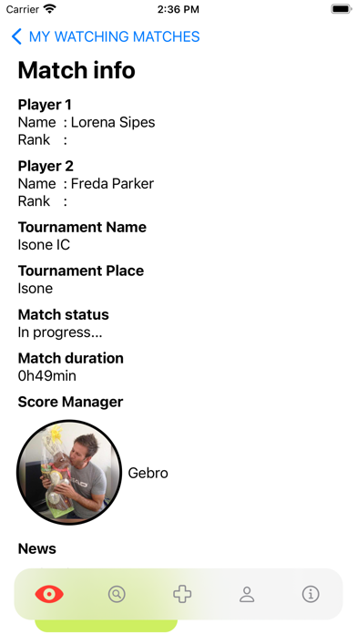 Livetenis score sales